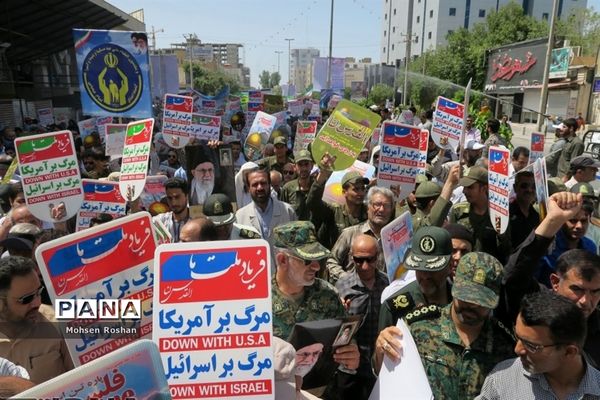 راهپیمایی  روز جهانی  قدس دربوشهر