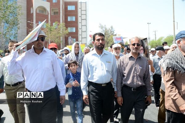 راهپیمایی  روز جهانی  قدس دربوشهر