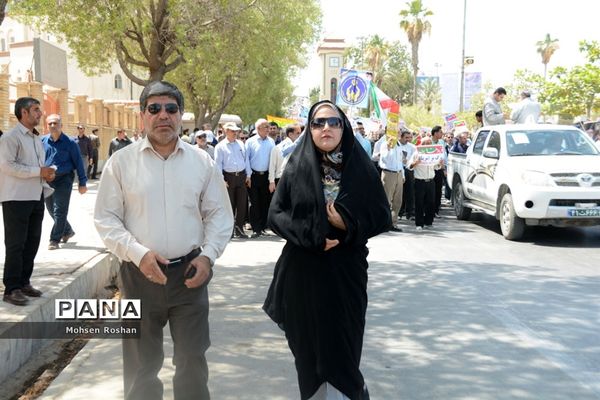 راهپیمایی  روز جهانی  قدس دربوشهر