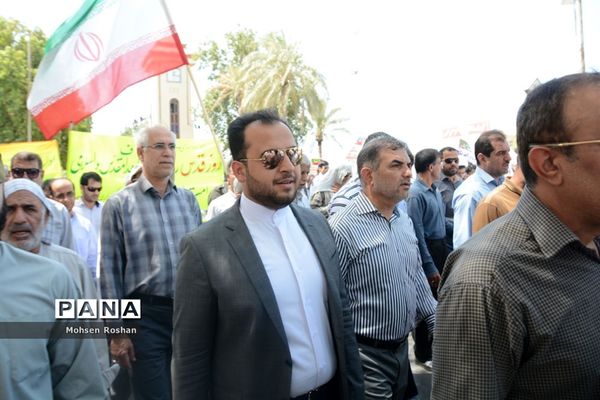 راهپیمایی  روز جهانی  قدس دربوشهر