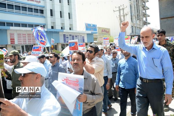 راهپیمایی  روز جهانی  قدس دربوشهر