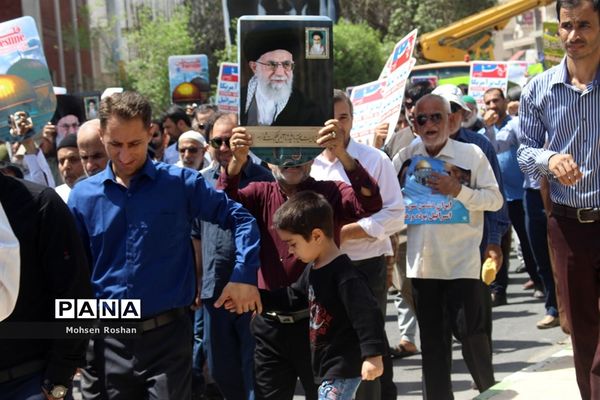 راهپیمایی  روز جهانی  قدس دربوشهر