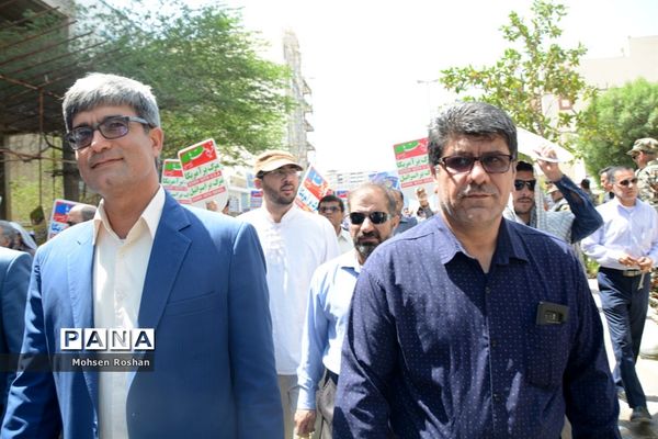 راهپیمایی  روز جهانی  قدس دربوشهر