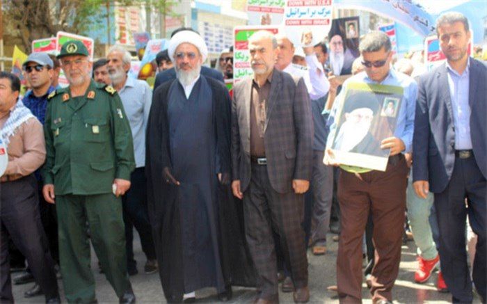 راهپیمایی  روز جهانی قدس  در بوشهر برگزار شد
