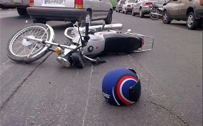 فوت راکب موتورسیکلت در تصادف بزرگراه همت