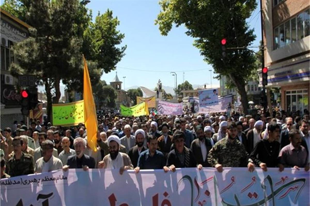 پیام  تشکر استاندار کردستان به مناسبت حضور حماسی  مردم در راهپیمایی روز قدس