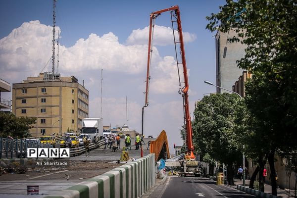 بازسازی پل کریمخان زند در تهران