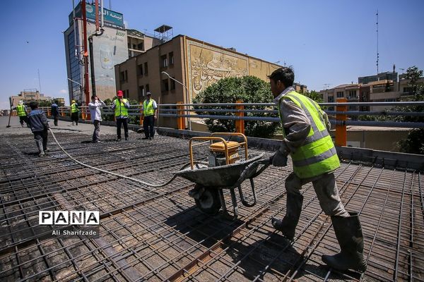 بازسازی پل کریمخان زند در تهران