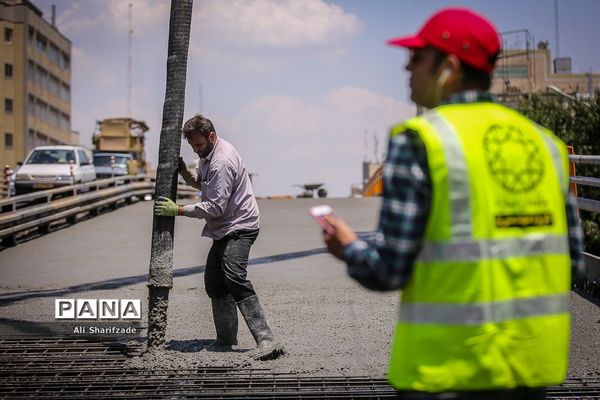 بازسازی پل کریمخان زند در تهران