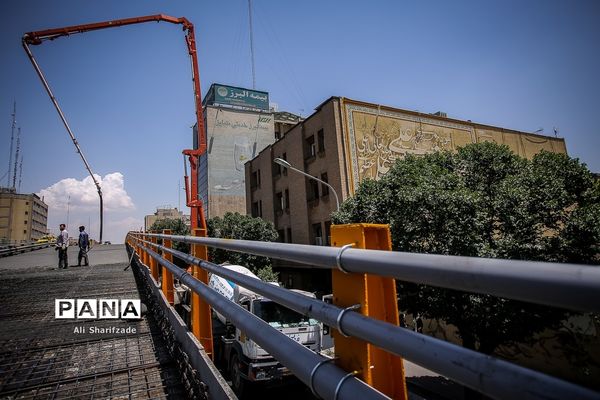 بازسازی پل کریمخان زند در تهران