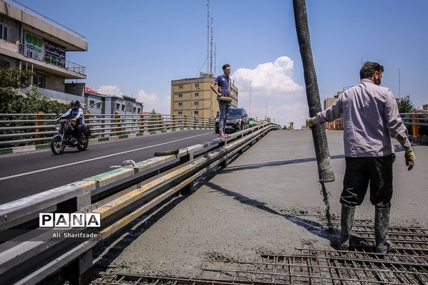 بازسازی پل کریمخان زند در تهران