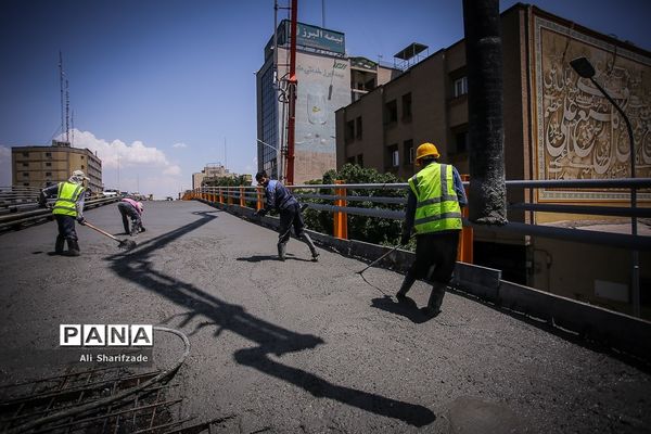 بازسازی پل کریمخان زند در تهران