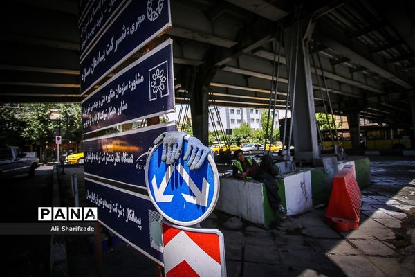 بازسازی پل کریمخان زند در تهران