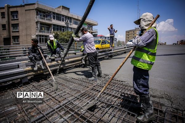 بازسازی پل کریمخان زند در تهران