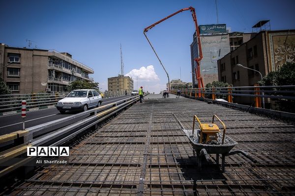 بازسازی پل کریمخان زند در تهران