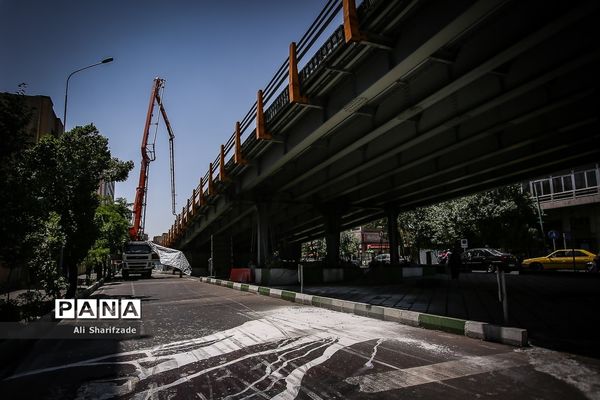 بازسازی پل کریمخان زند در تهران