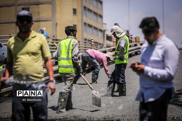 بازسازی پل کریمخان زند در تهران