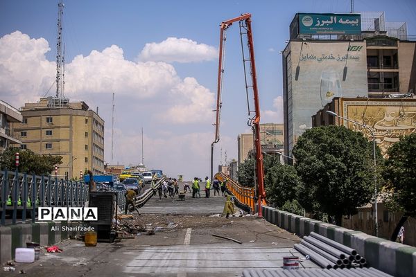 بازسازی پل کریمخان زند در تهران
