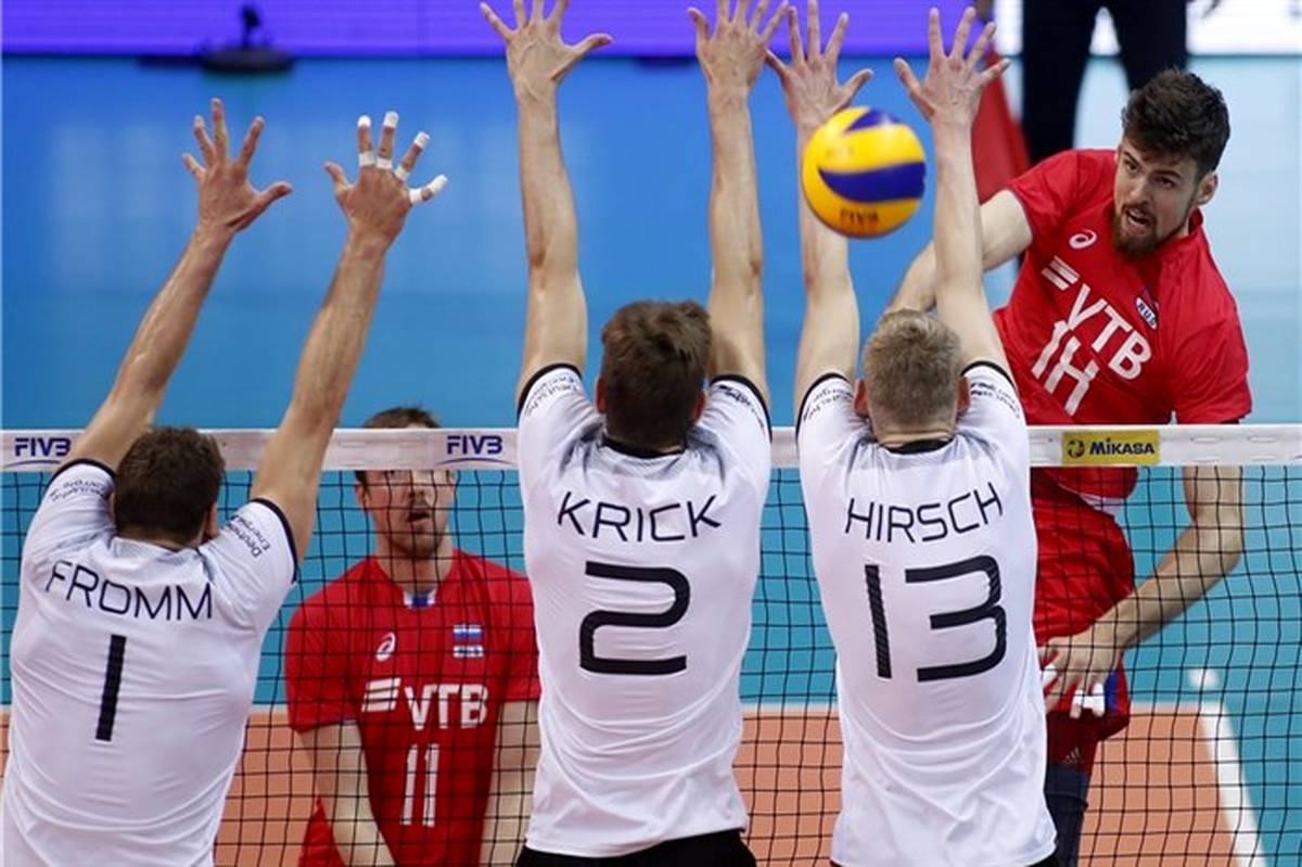 لیگ ملت‌های والیبال؛ روس‌ها به صعود نزدیک شدند