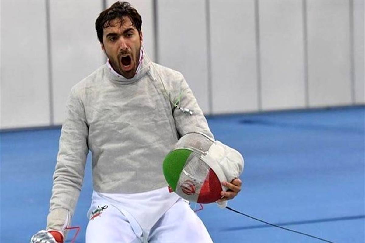 شمشیربازی قهرمانی آسیا؛ علی پاکدامن مدال برنزش را قطعی کرد