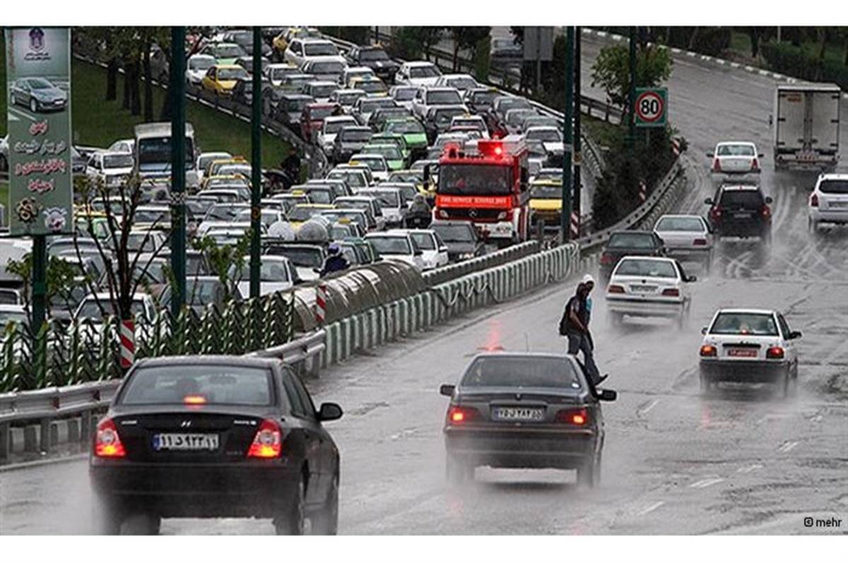 ترافیک نیمه‌سنگین در ورودی‌های پایتخت