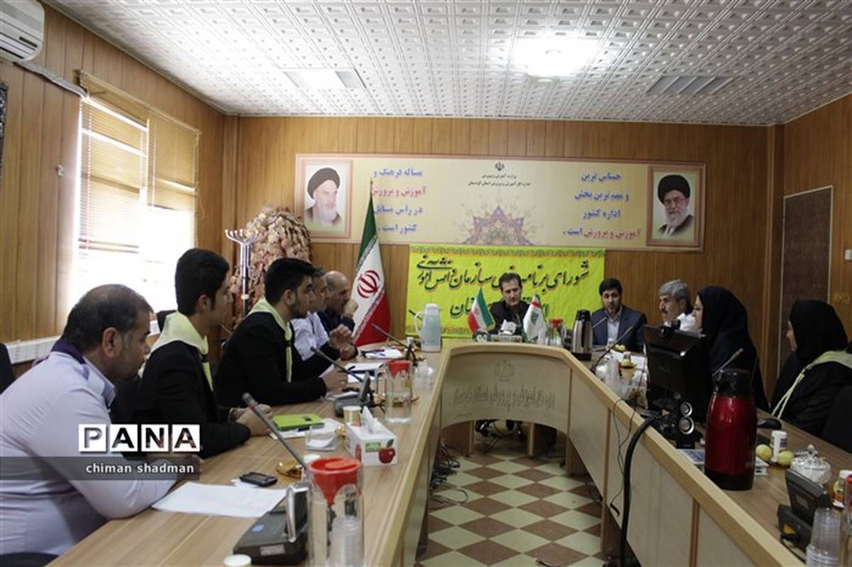 جلسه شورای برنامه ریزی سازمان دانش آموزی استان کردستان برگزار شد