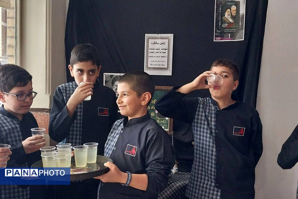 یاد و خاطره شهدای خدمت در مدرسه فرهنگ در اولین سالگرد شهادت شهدای خدمت