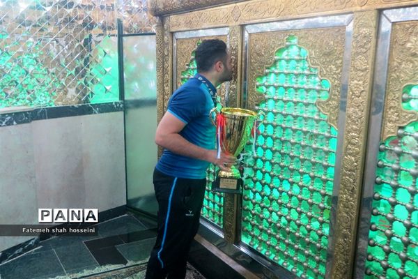 مراسم استقبال از ورزشکاران تیم فوتسال شهرستان فیروزکوه