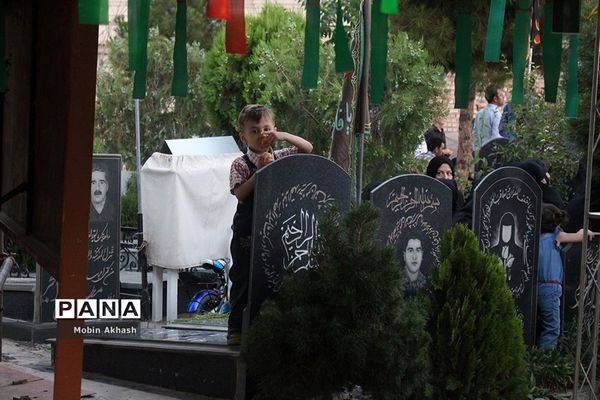 آیین آغاز عملیات اجرایی طرح ساماندهی مزارشهدای شنب غازان تبریز