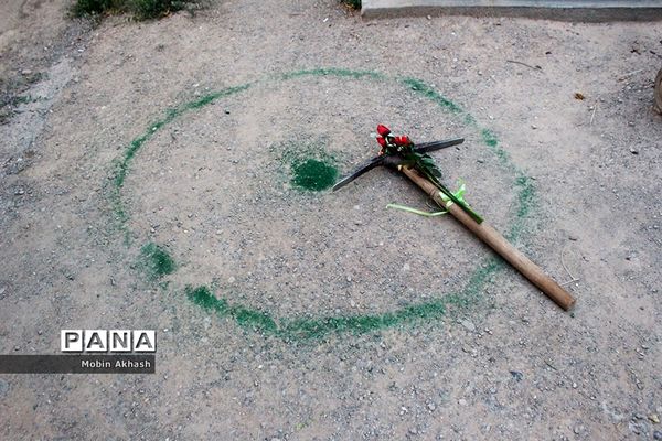 آیین آغاز عملیات اجرایی طرح ساماندهی مزارشهدای شنب غازان تبریز