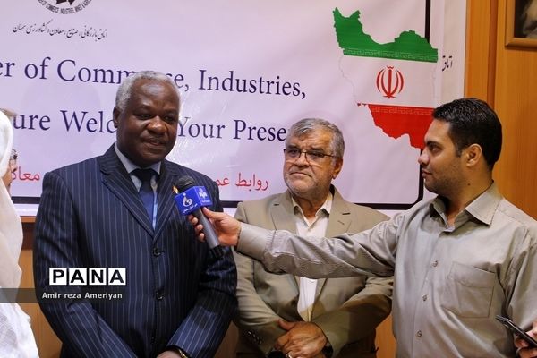 نشست کاردار سفارت کشور ساحل‌عاج در جمهوری اسلامی ایران با فعالان اقتصادی سمنان در اتاق بازرگانی