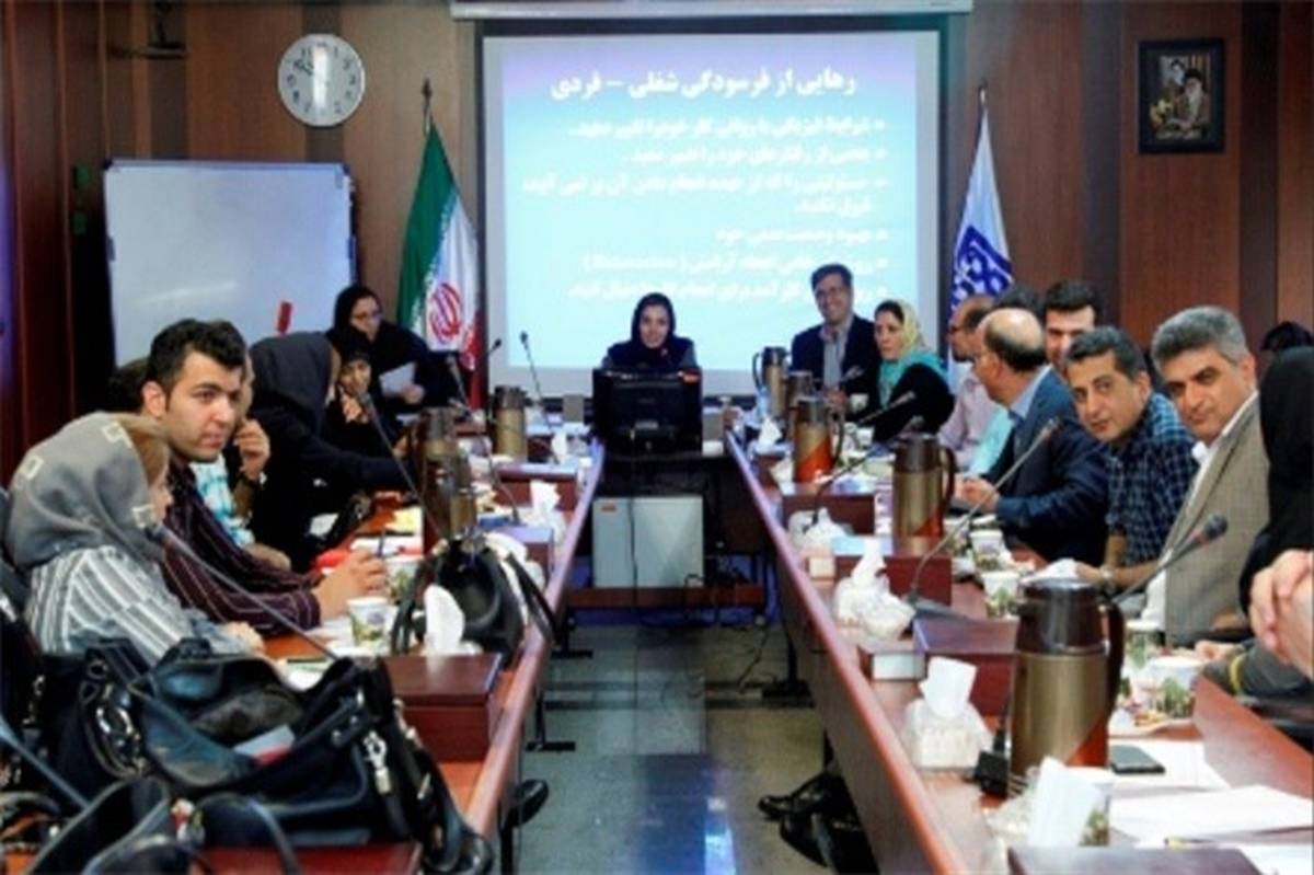 برگزاری جلسه آموزشی کارشناسان بهداشت حرفه‌ای صنایع شهرستان اسلامشهر