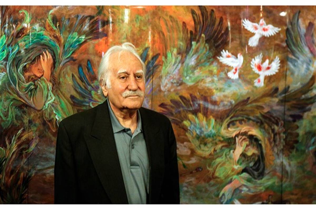 نگاهی به  نهمین دوره حراج تهران با آثار استاد محمود فرشچیان