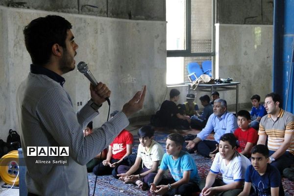 حضوردانش آموزان شهرقدس در اردوی فرهنگی تفریحی امید و نشاط