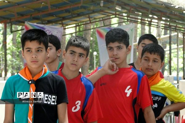 حضوردانش آموزان شهرقدس در اردوی فرهنگی تفریحی امید و نشاط
