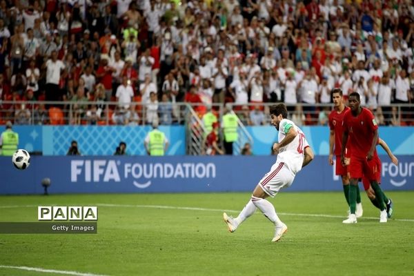 دیدار تیم های ایران و پرتغال در جام جهانی 2018 روسیه