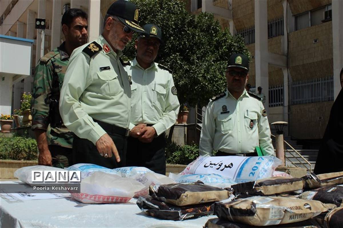 افزایش 35 درصدی کشف مواد مخدر در استان فارس