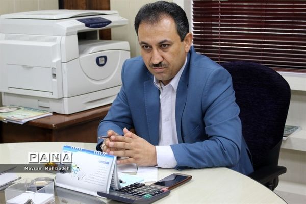 جلسه هم اندیشی معاون جدید پشتیبانی  آموزش و پرورش استان بوشهر