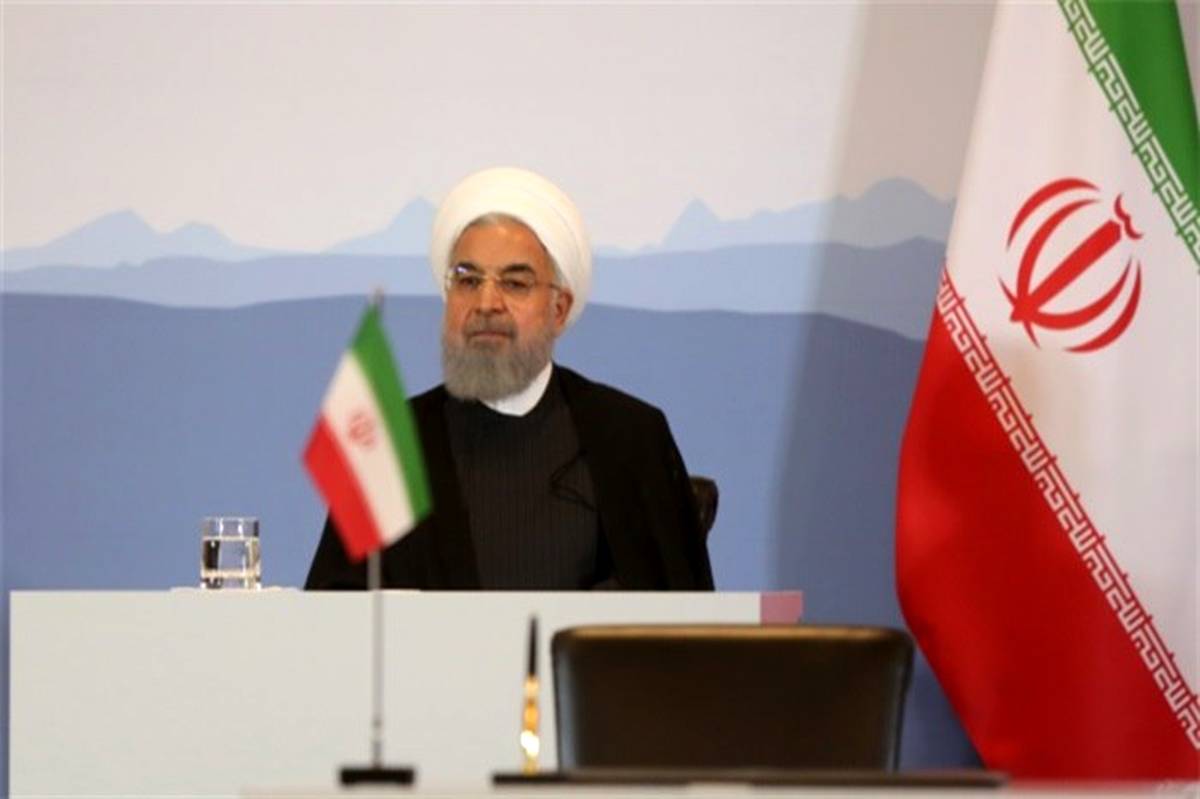 پاسخ  روحانی به احتمال بسته شدن تنگه هرمز در صورت تحریم فروش نفت ایران