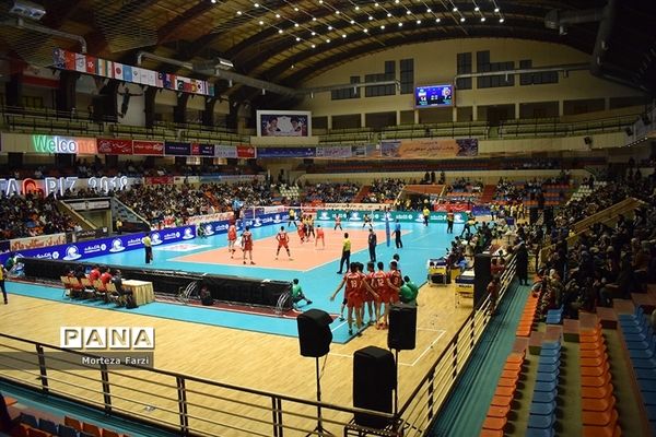 مسابقات قهرمانی والیبال نوجوانان آسیا در تبریز؛ ایران- سریلانکا