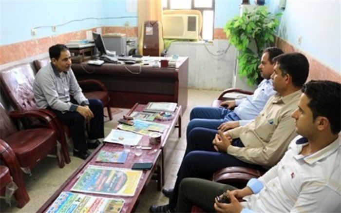رئیس اداره آموزش وپرورش شبانکاره  از کانون فرهنگی تربیتی شهید خواجه بازدید کرد