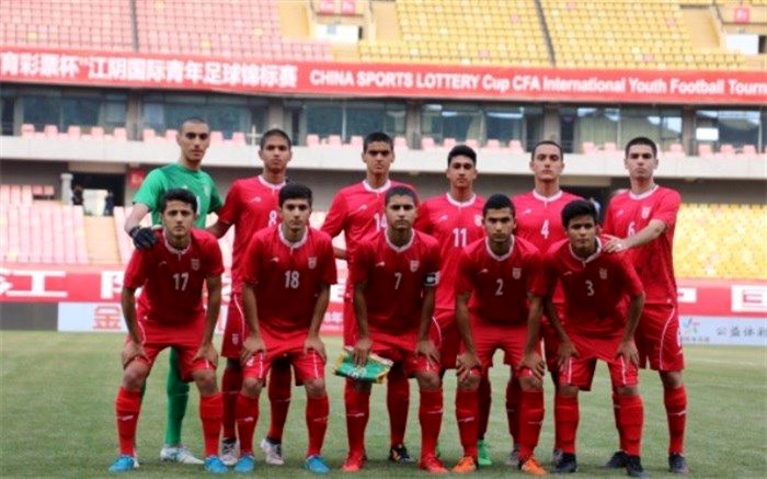 پیروزی قاطع تیم ملی فوتبال  نوجوانان ایران در دیداری تدارکاتی