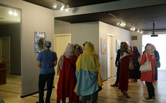 نمایشگاه «گذار» عسل بصیر در گالری ایده افتتاح شد