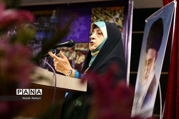 حضور معصومه‌ ابتکار در کنگره مجامع اعضا، مربیان و مدرسین سازمان دانش آموزی