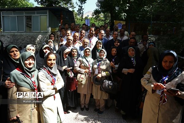 حضور معصومه‌ ابتکار در کنگره مجامع اعضا، مربیان و مدرسین سازمان دانش آموزی