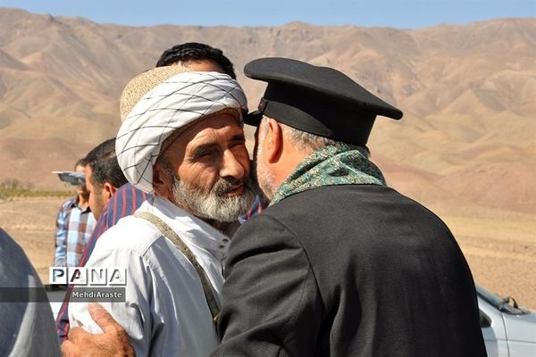 حضور خادمان حرم مطهر امام رضا (ع) درروستای افین شهرستان زیرکوه