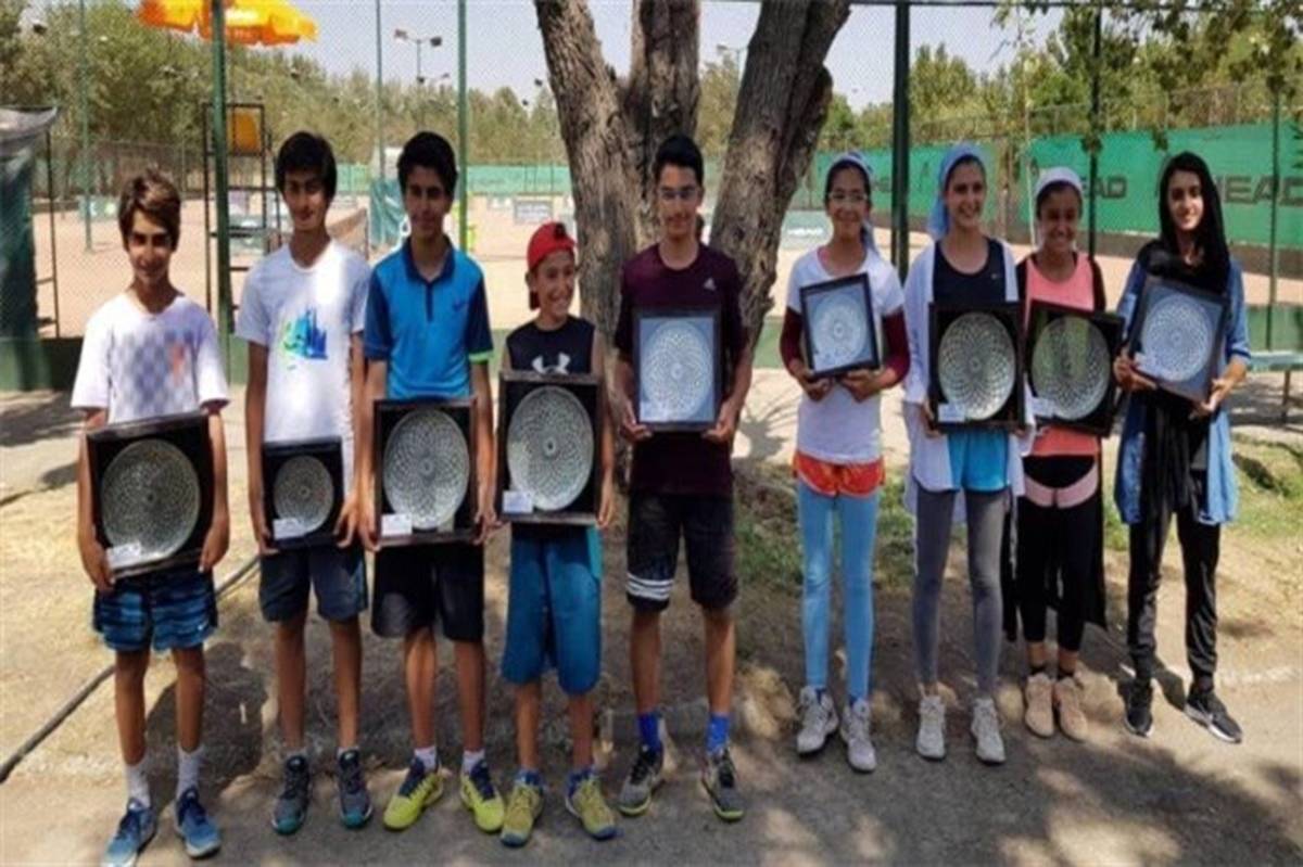 ایرانی‌ها قهرمان تنیس زیر 14 سال آسیا شدند