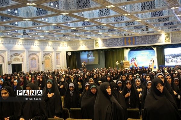 آیین افتتاحیه سی و ششمین دوره مسابقات قرآن، عترت و نماز  دانش آموزان دختر کشور
