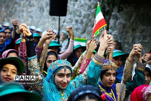 پانزدهمین  اردوی ملی دانش‌آموزان دختر مناطق مرزی کشور