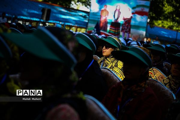 پانزدهمین  اردوی ملی دانش‌آموزان دختر مناطق مرزی کشور